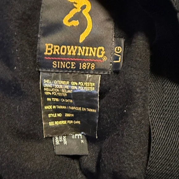 Browning Woodland Pattern Jacket XL, Matching Bibs L - Picture 7 of 8